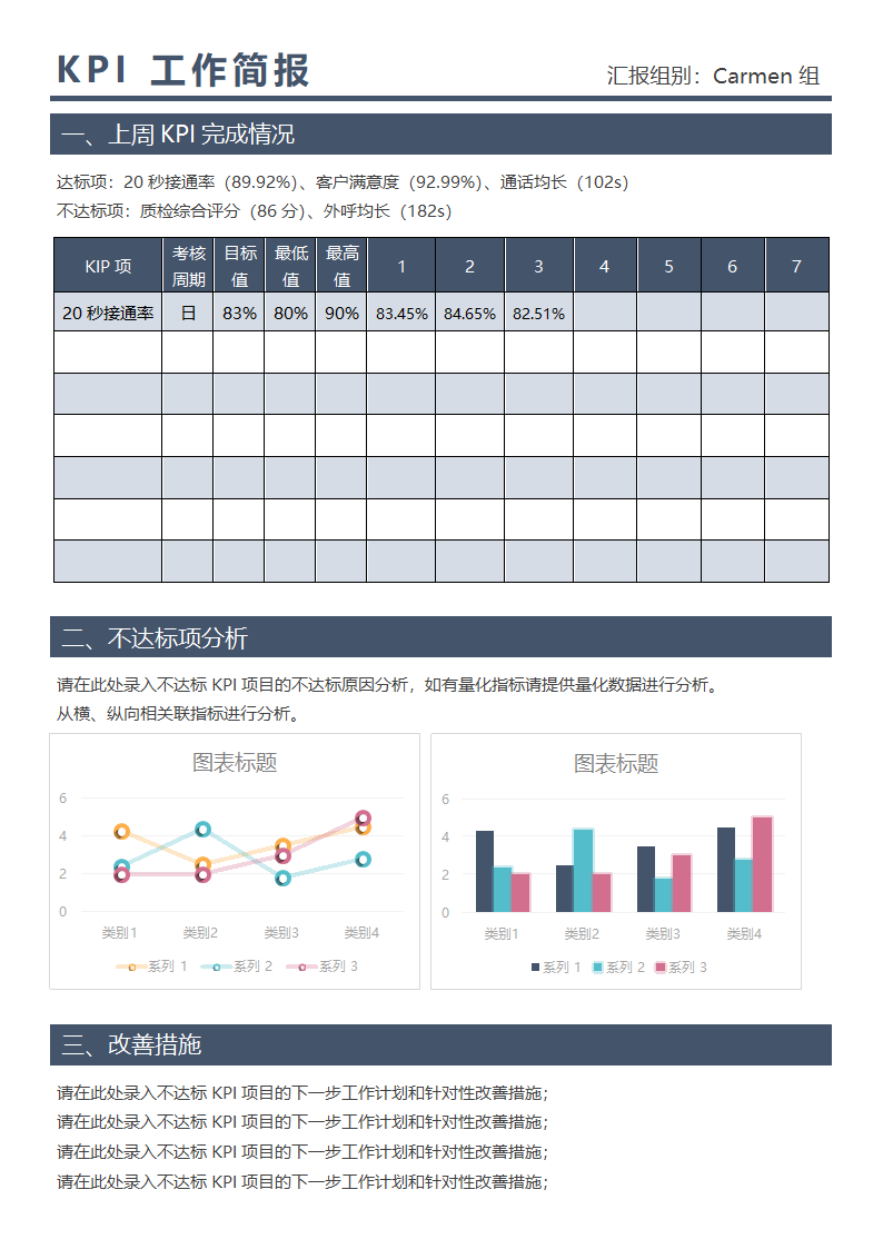 图表型工作周简报（A4纸打印）.docx第1页