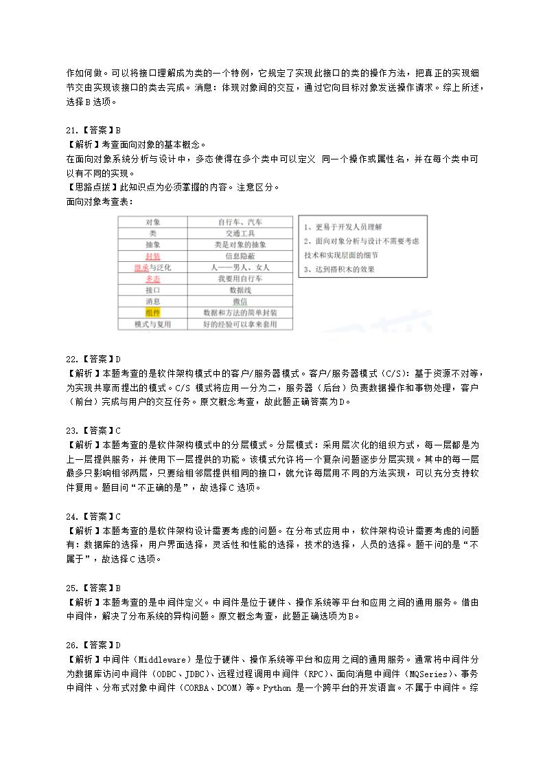 软考中级职称系统集成项目管理工程师第3章信息系统集成专业技术知识含解析.docx第17页