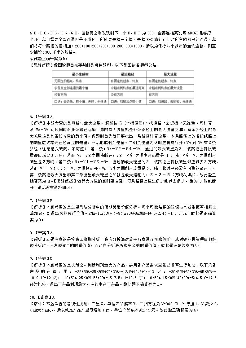 软考高级职称信息系统项目管理师第27章管理科学基础知识含解析.docx第10页