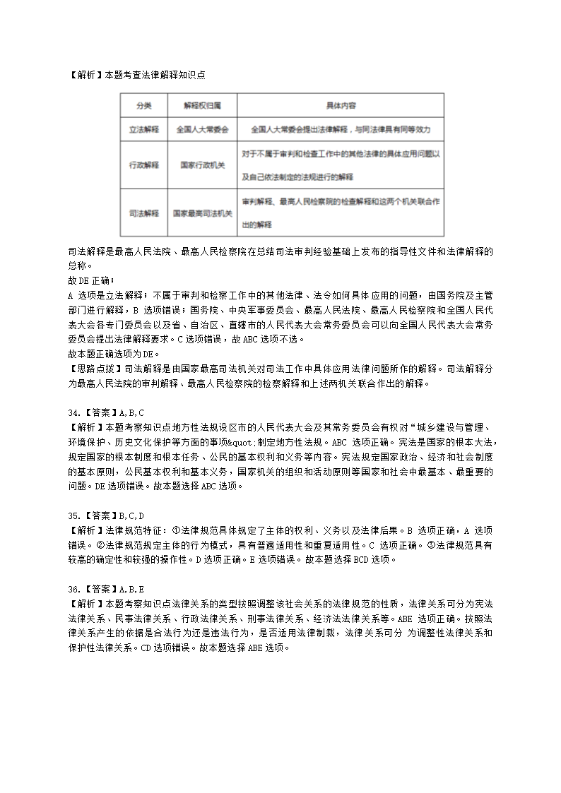 初级经济师初级经济基础第26章　 法的一般原理含解析.docx第12页