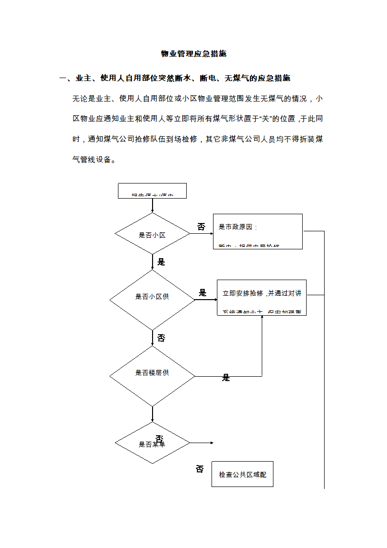 物业的维修养护管理、保洁、保安、护绿工作的实施方案.doc第26页