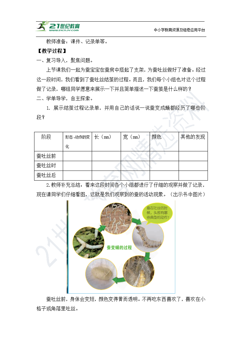 4 《 蚕变了模样》教学设计.doc第2页