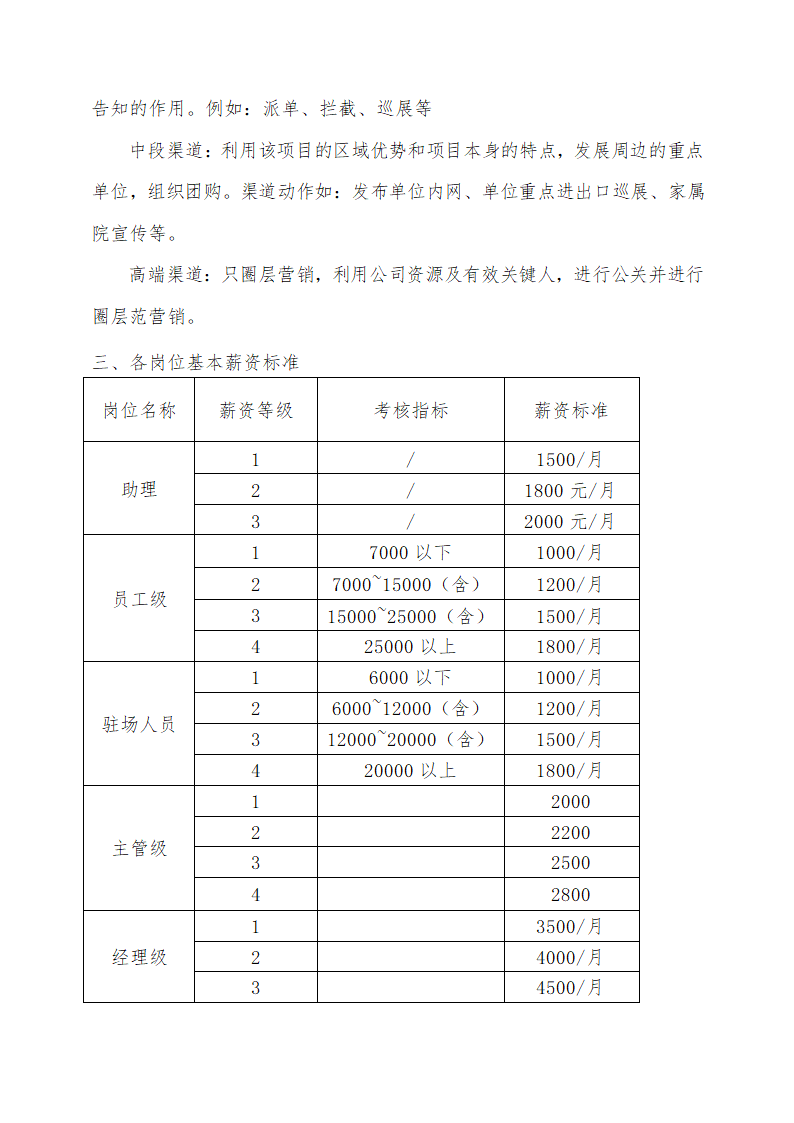 项目部组织架构第3页