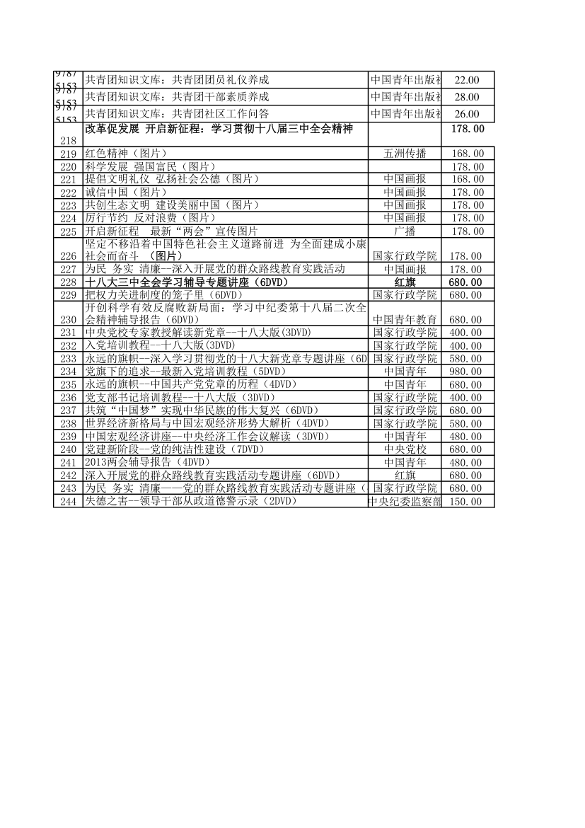 新疆光华党政现货第6页