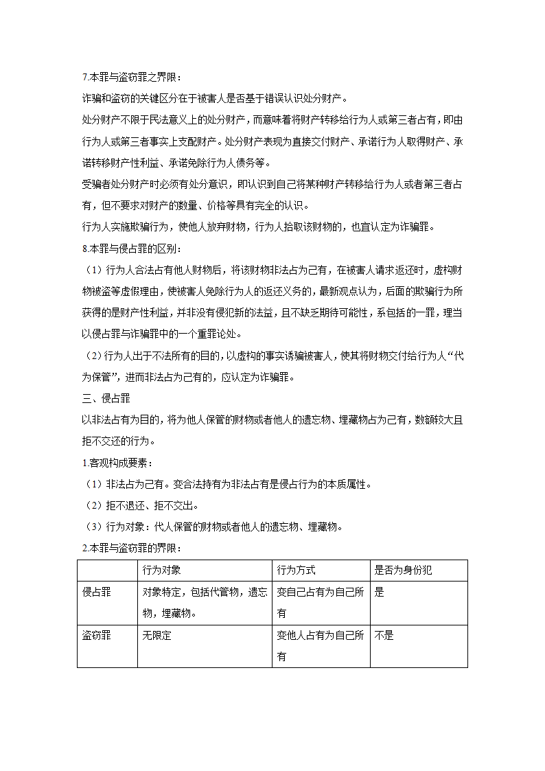 刑法分则笔记(中国政法大学考研笔记,自己总结的)第28页