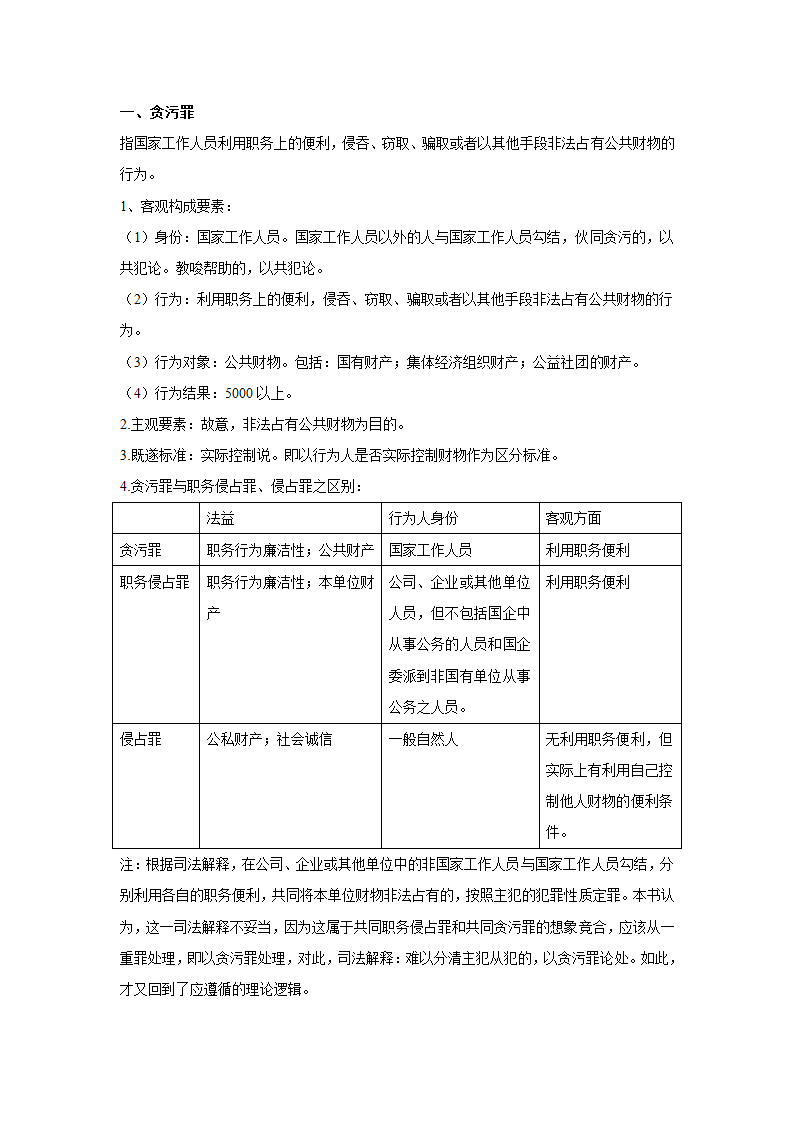 刑法分则笔记(中国政法大学考研笔记,自己总结的)第35页