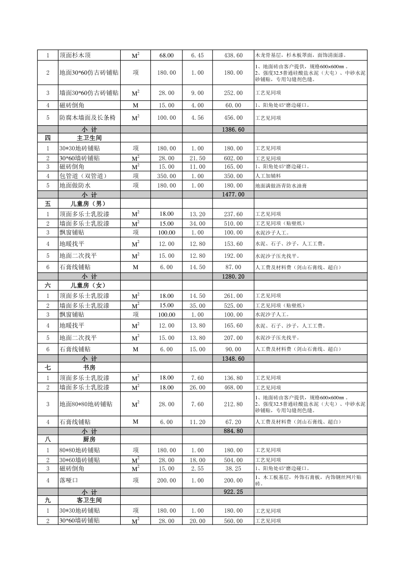 报价单模板g第2页