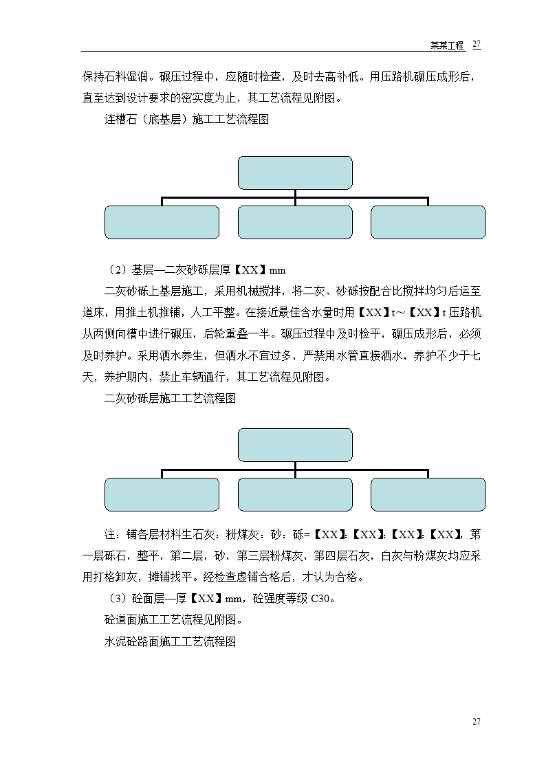 施工组织设计道路、排水、桥梁工程工程第29页