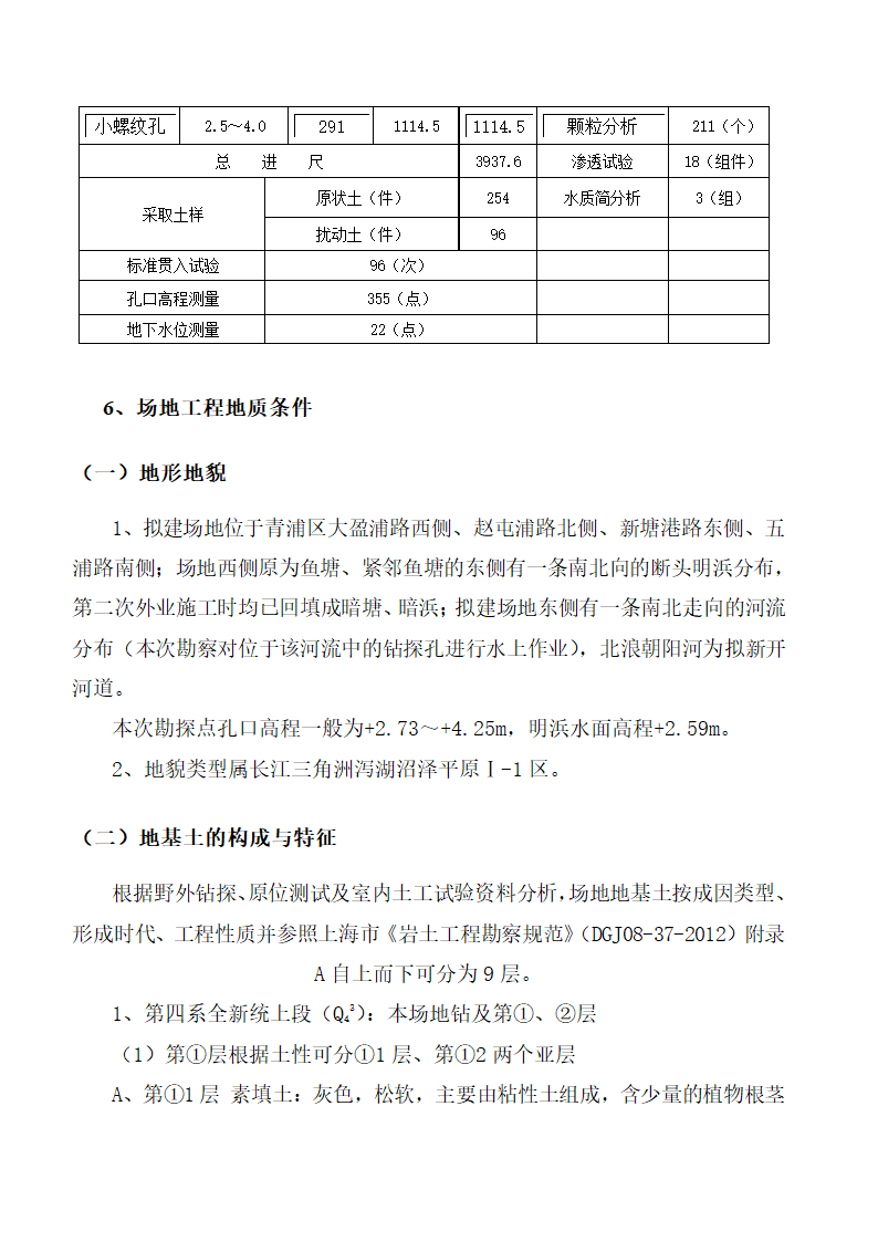 勘查技术与工程、岩土工程毕业实习报告第8页