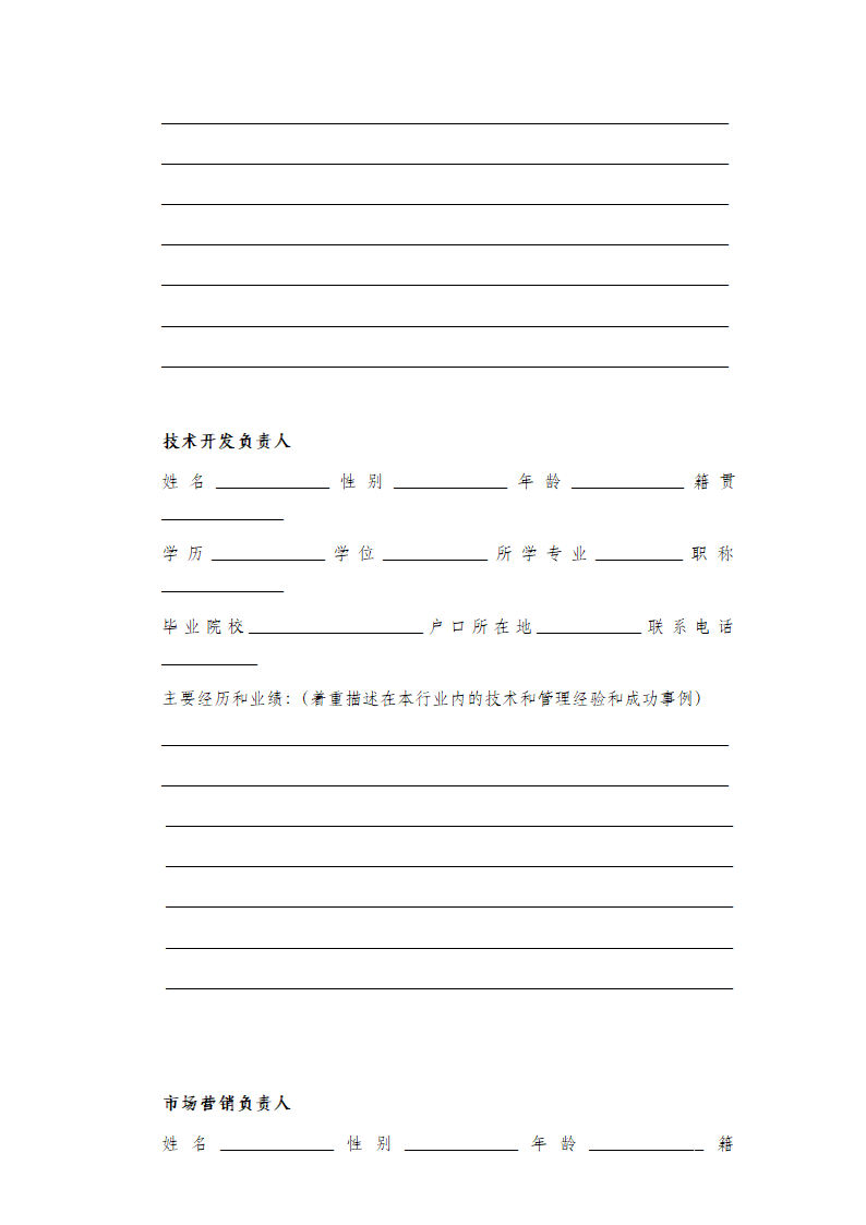 商业计划书公司运营书整体框架.docx第10页