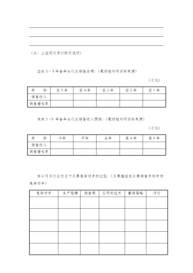 商业计划书公司运营书整体框架.docx第19页