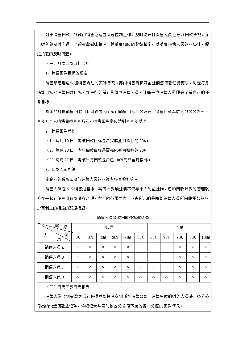 销售回款管理方案.docx第4页