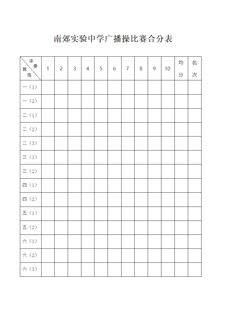 广播操比赛通知第3页