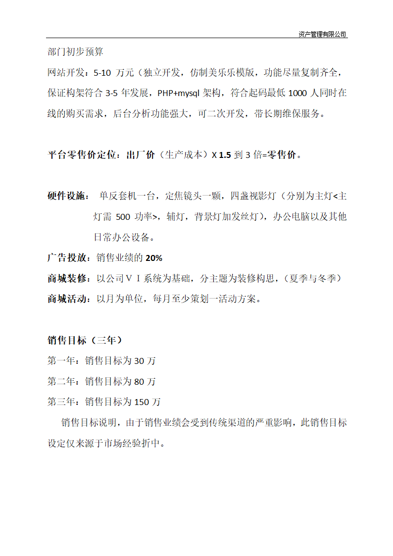 电子商务运营平台筹建及策划方案.docx第10页