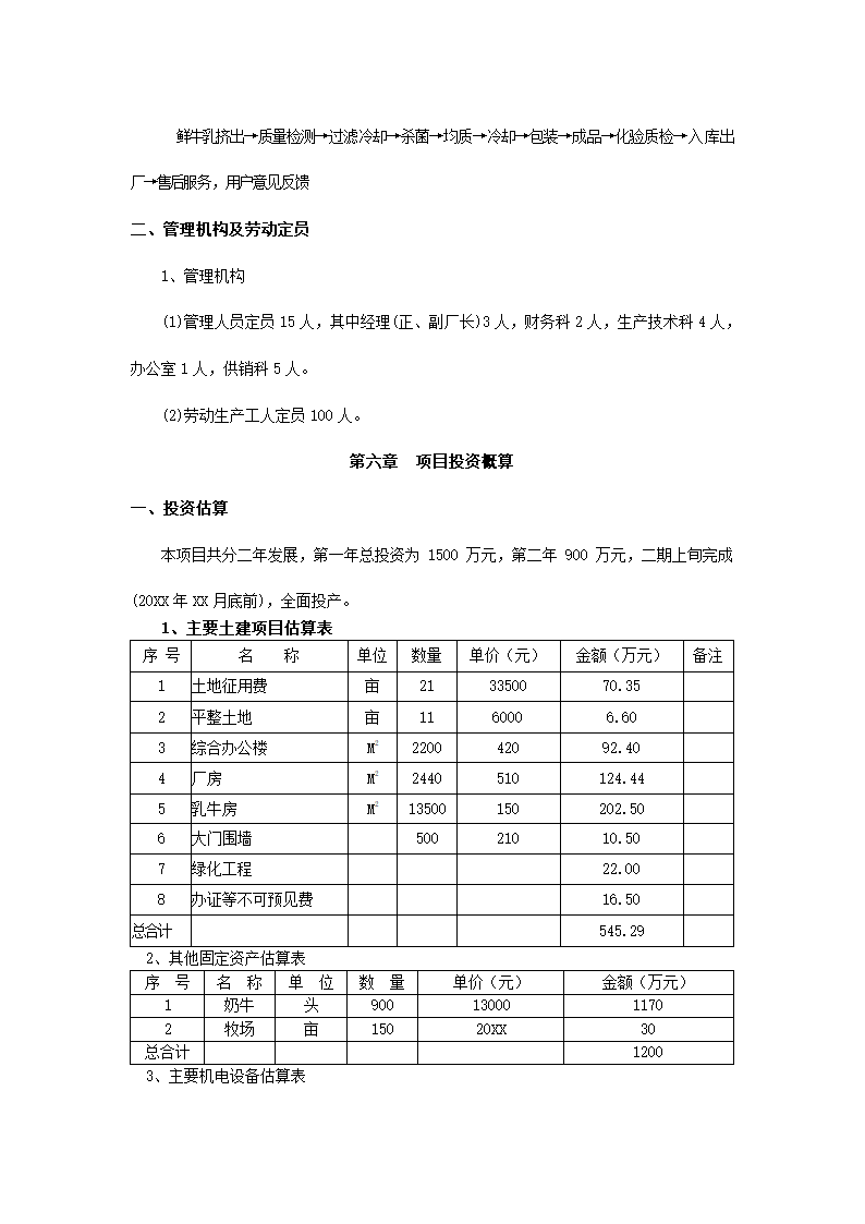 乳业项目可行性分析报告.docx第6页