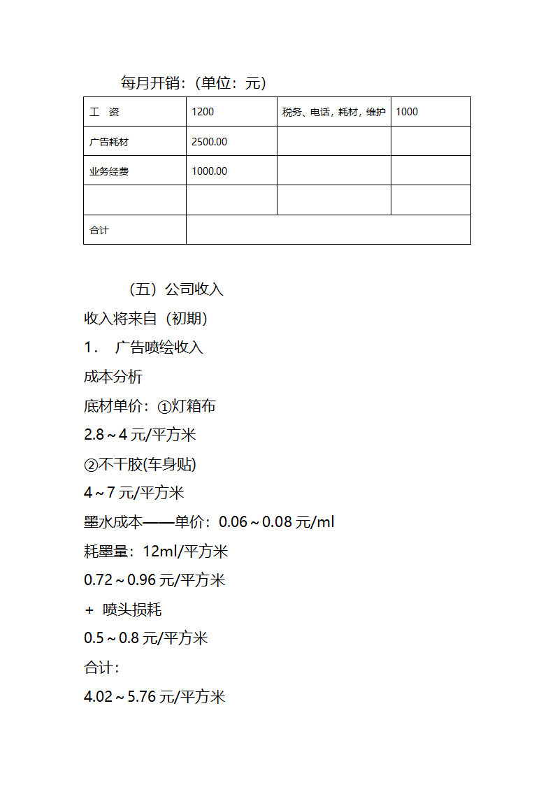 广告公司创业策划方案.doc第19页