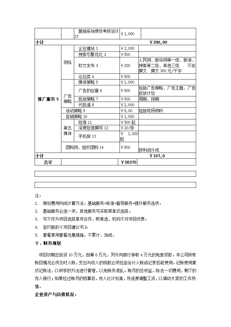 咨询公司创业计划书.docx第19页