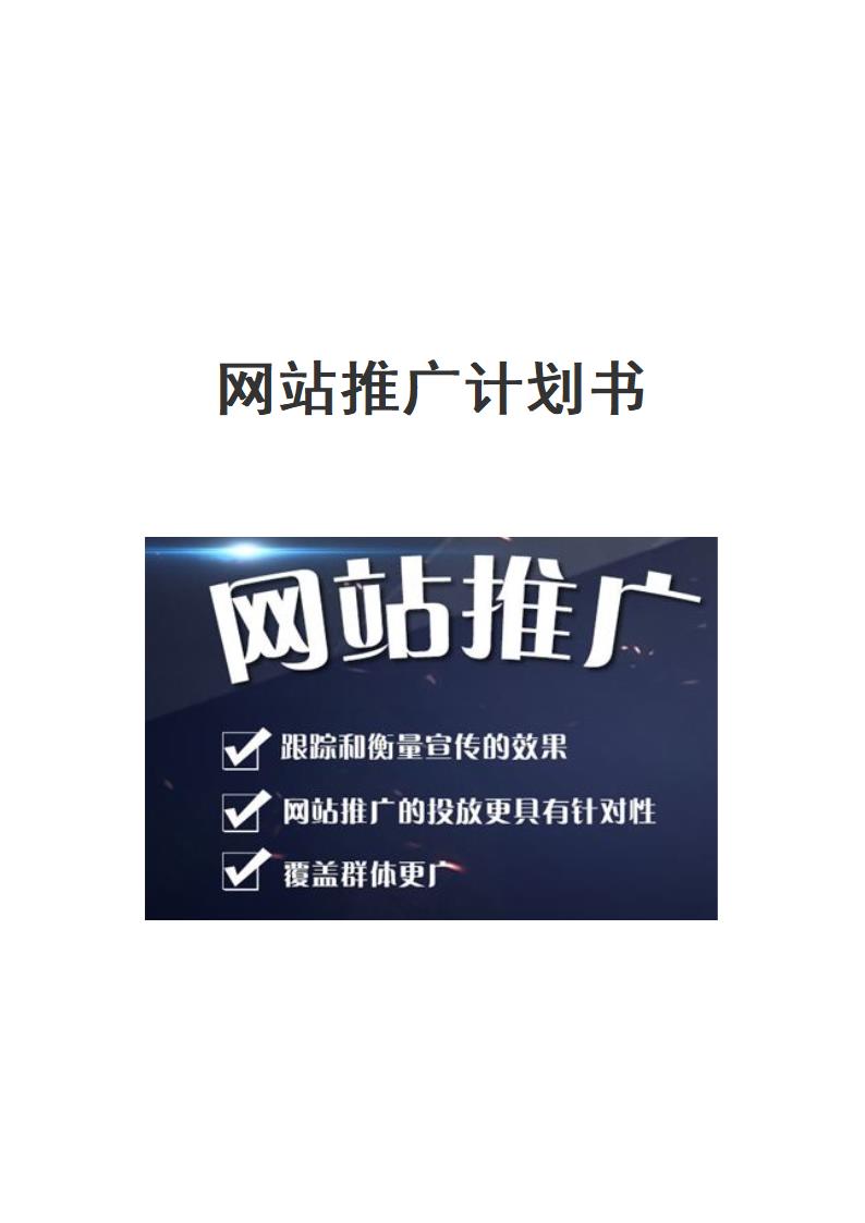 网站推广计划书.docx