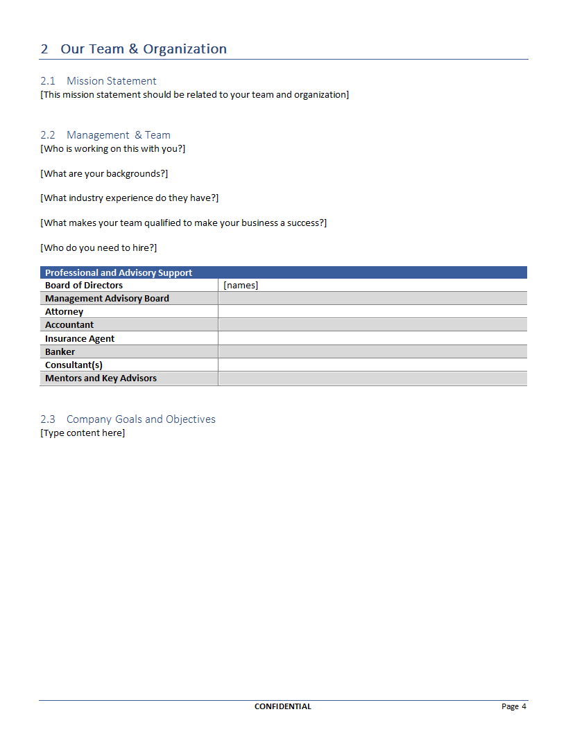 英文商业计划书模板.docx第4页