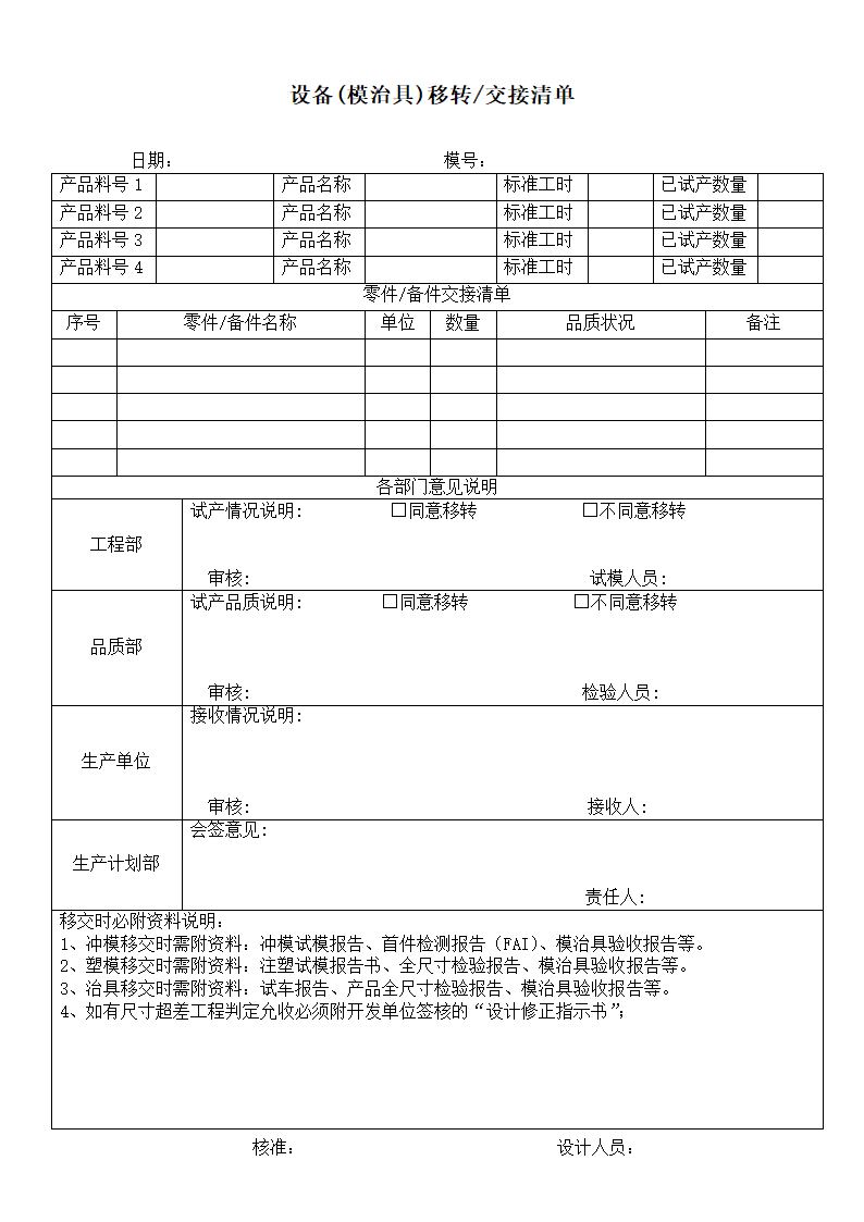 设备模治具移转交接清单.doc第1页