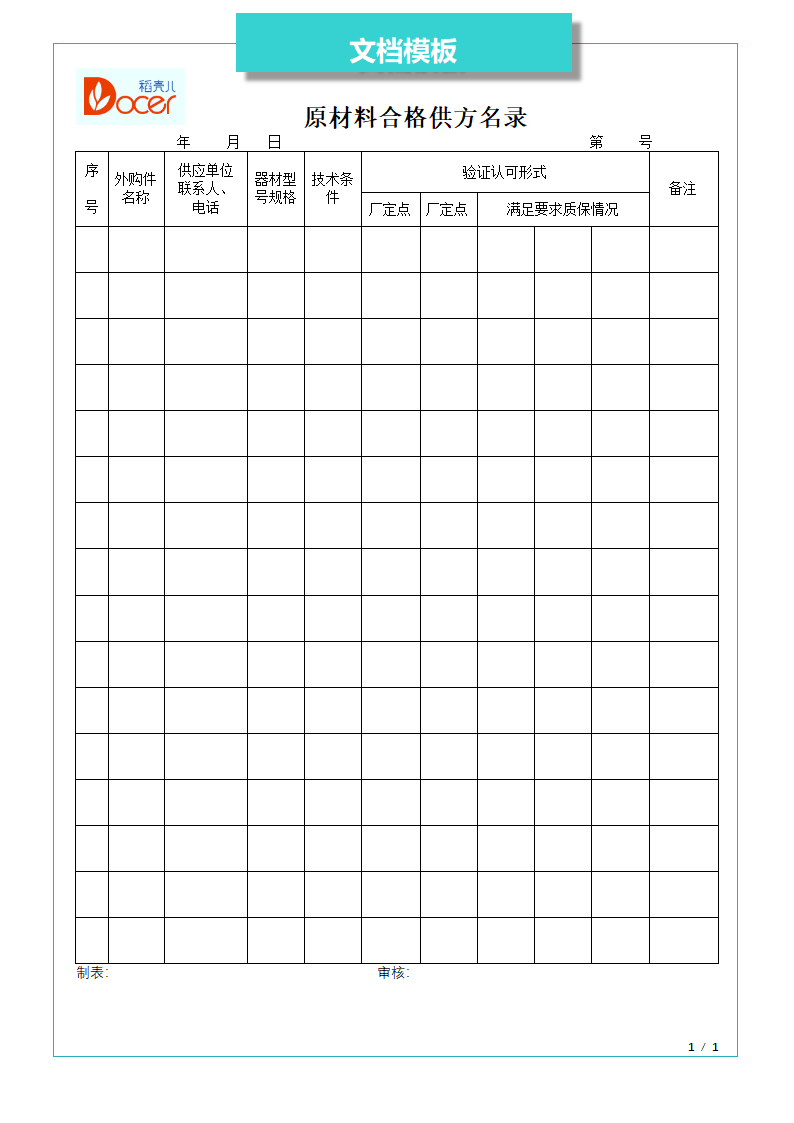 原材料合格供方名录.docx