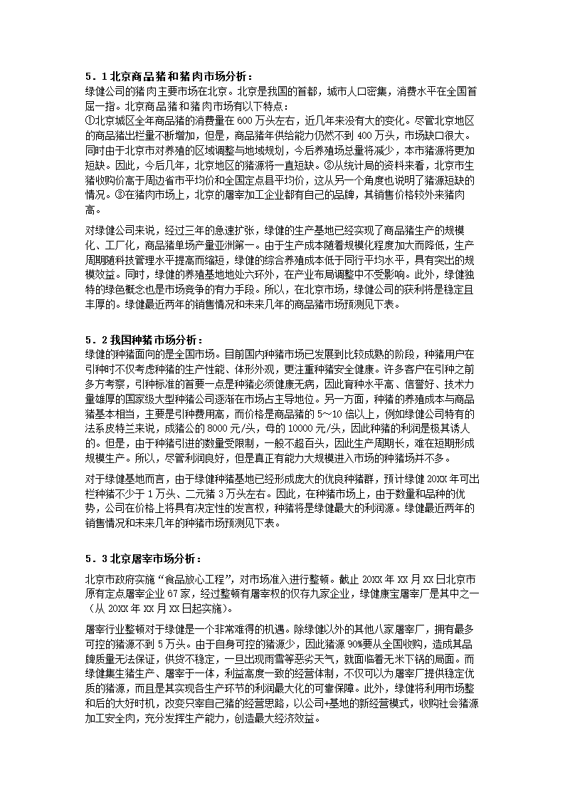 商业计划书摘要.docx第4页