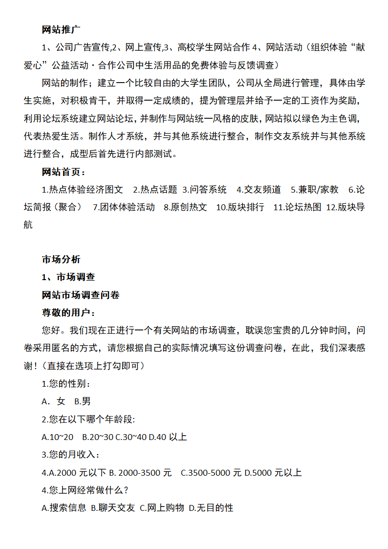 网络公司创业计划书.docx第14页