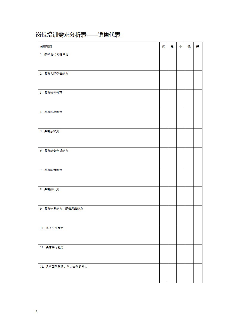 培训表格工具箱.doc第8页