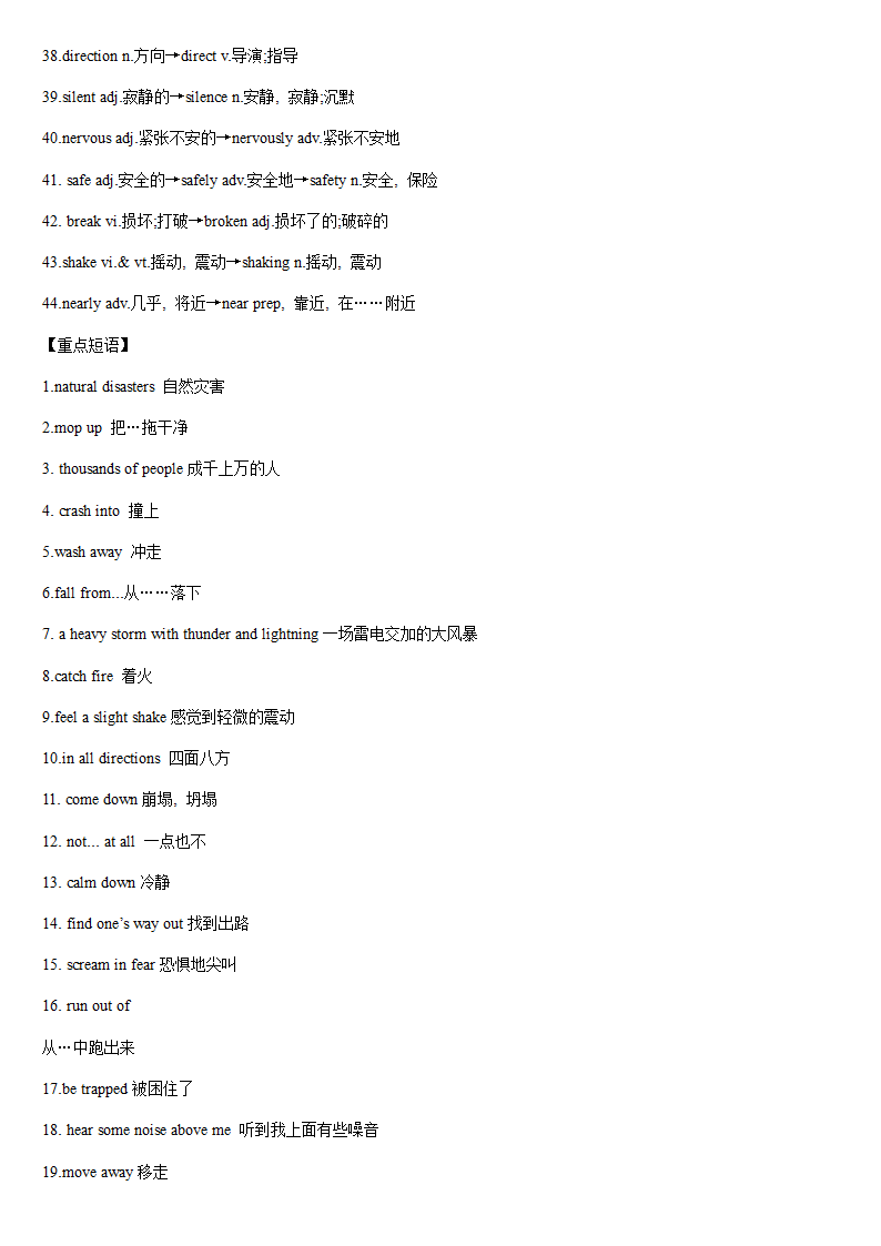 牛津译林版英语八年级上册 重点单词、短语、句型背诵归纳.doc第28页