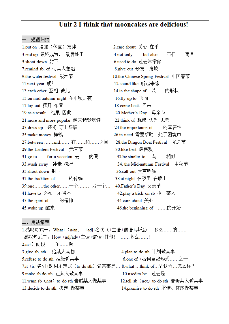 人教版九年级英语全一册知识点归纳.doc第2页