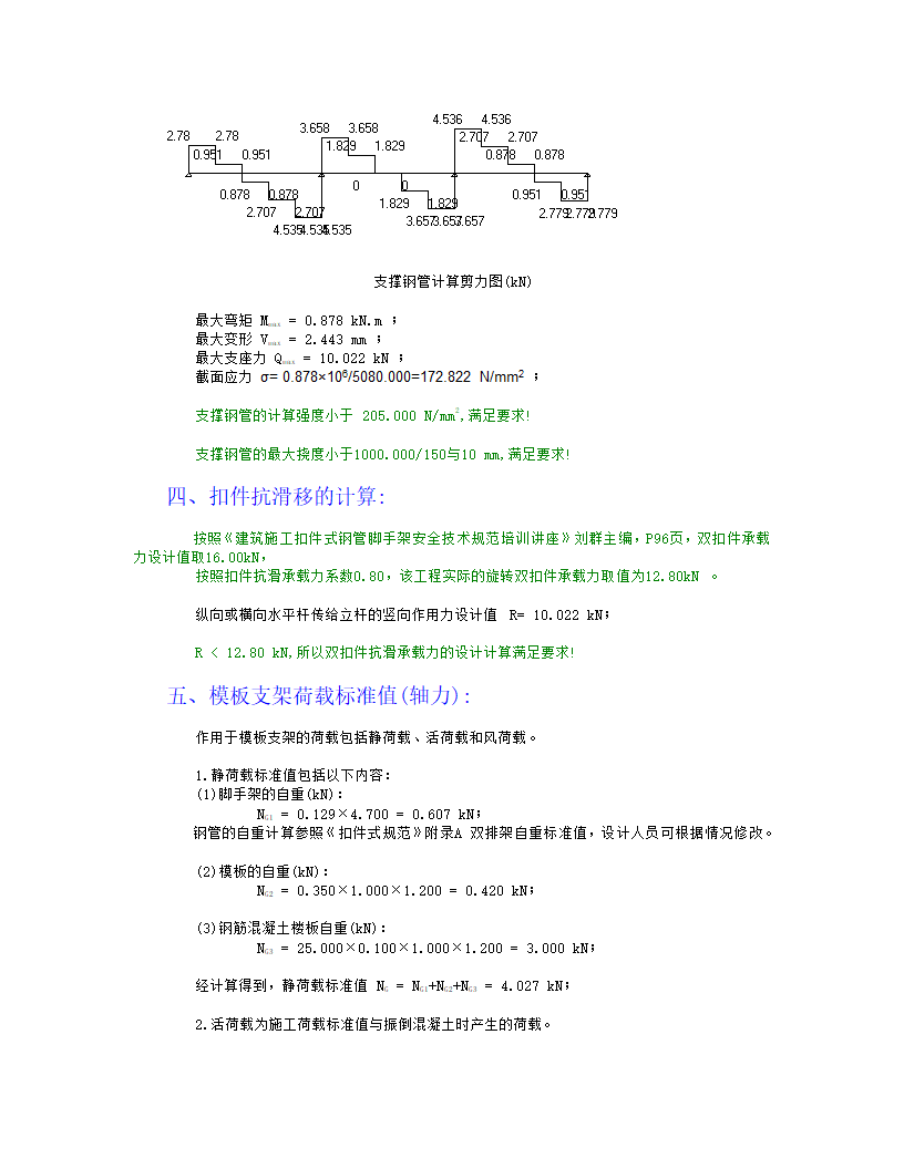 模板支撑计算书.doc第9页