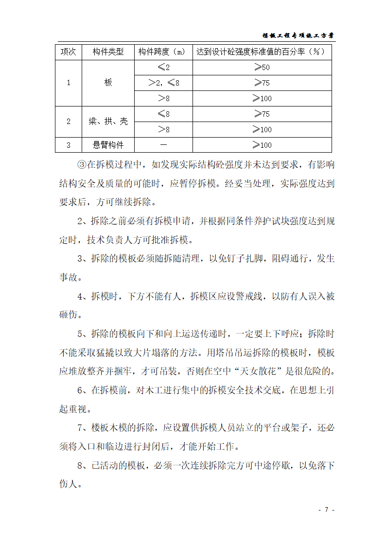 某地茶叶市场一期一五七号楼工程模板工程专项施工方案.doc第7页