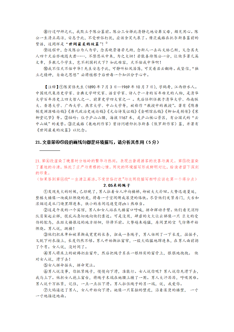 2024年中考语文专题复习-作文之语言表现力.doc第13页