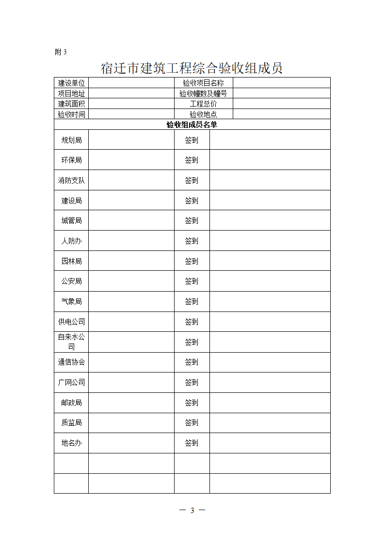 某房地产住宅综合验收表格全套.doc第3页