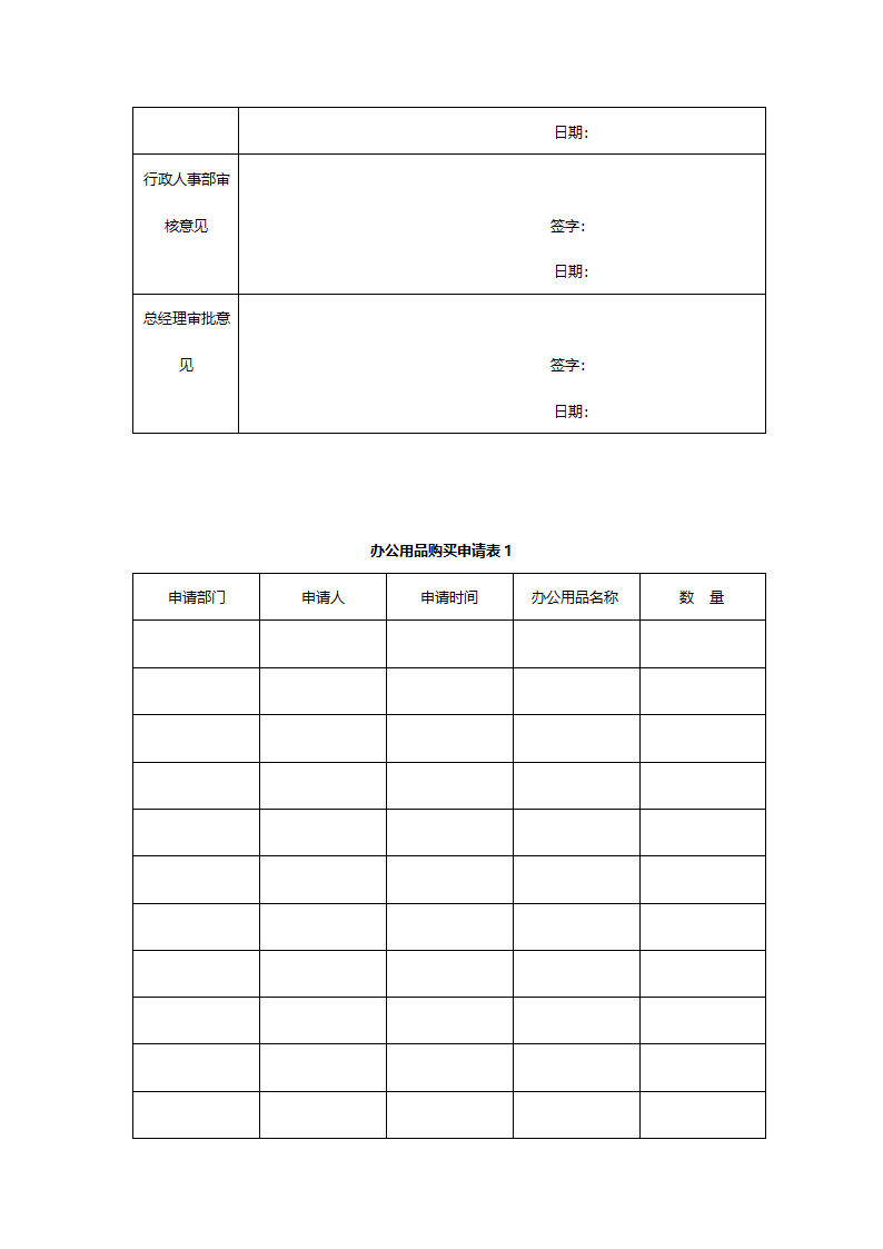 办公用品购买申报单.doc第2页