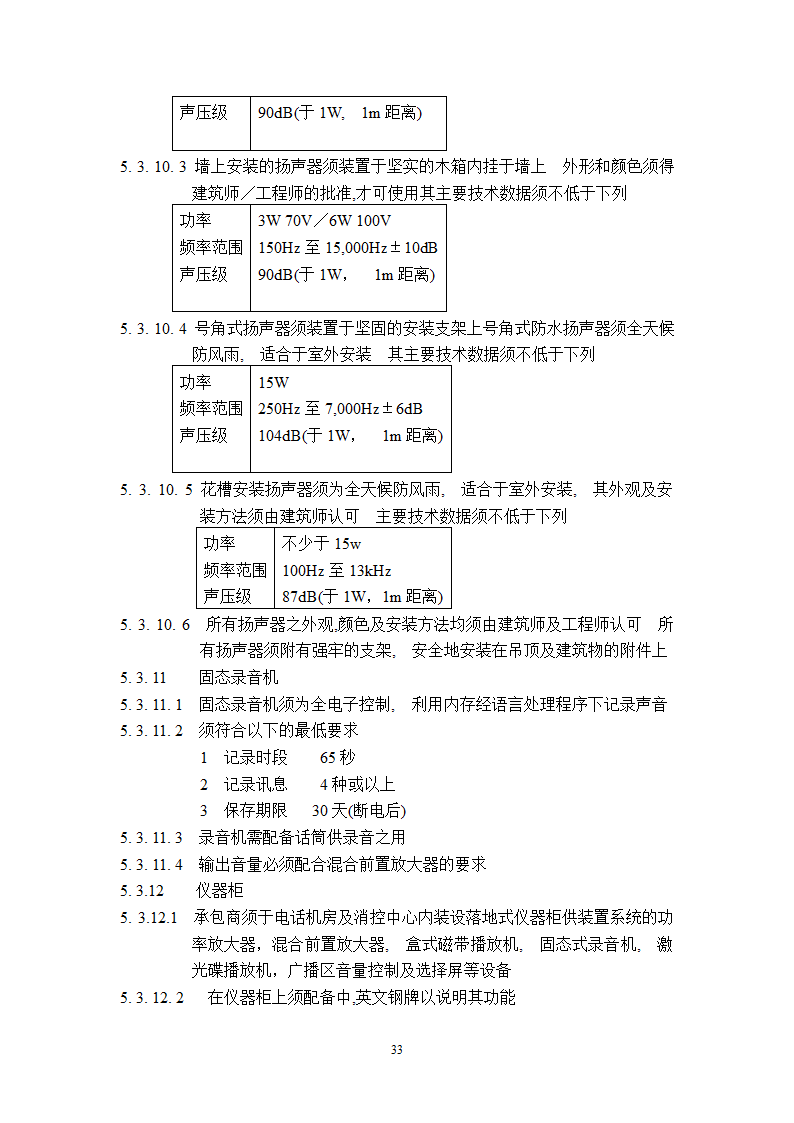 某工程广播保安系统技术说明.doc第33页