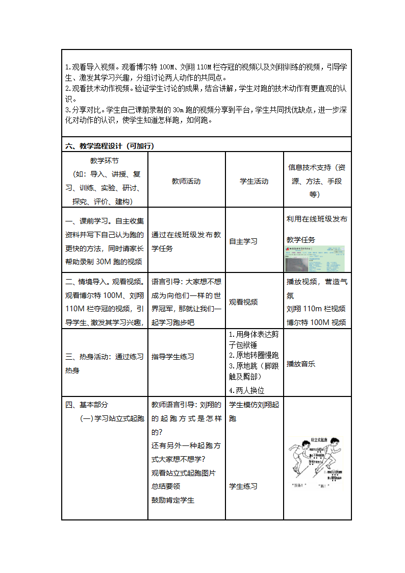 小学体育教案-30m跑 全国通用.doc第2页