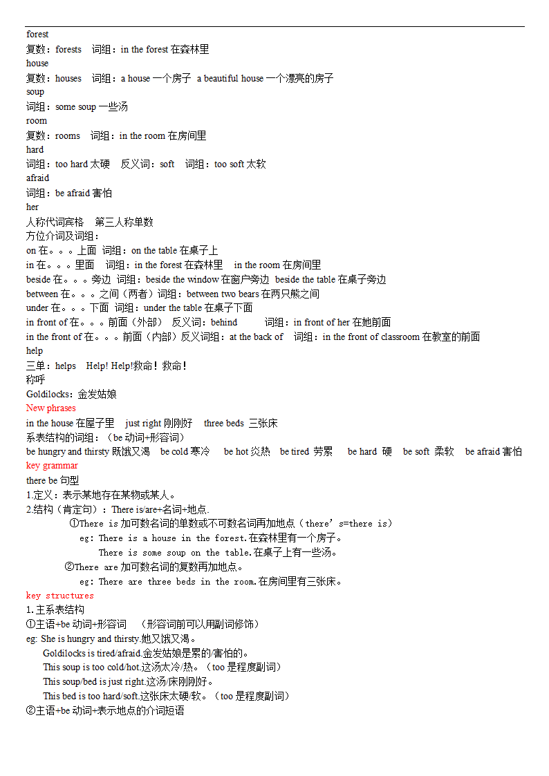 牛津译林版小学英语五年级上册各单元知识点详解(可当学案).doc第2页