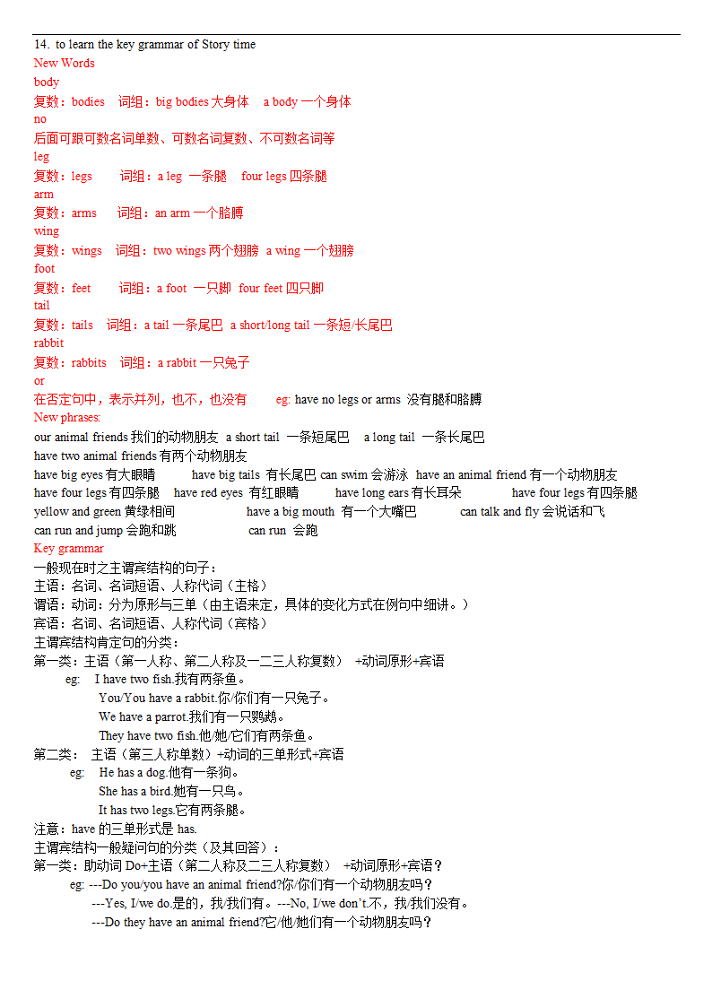 牛津译林版小学英语五年级上册各单元知识点详解(可当学案).doc第7页