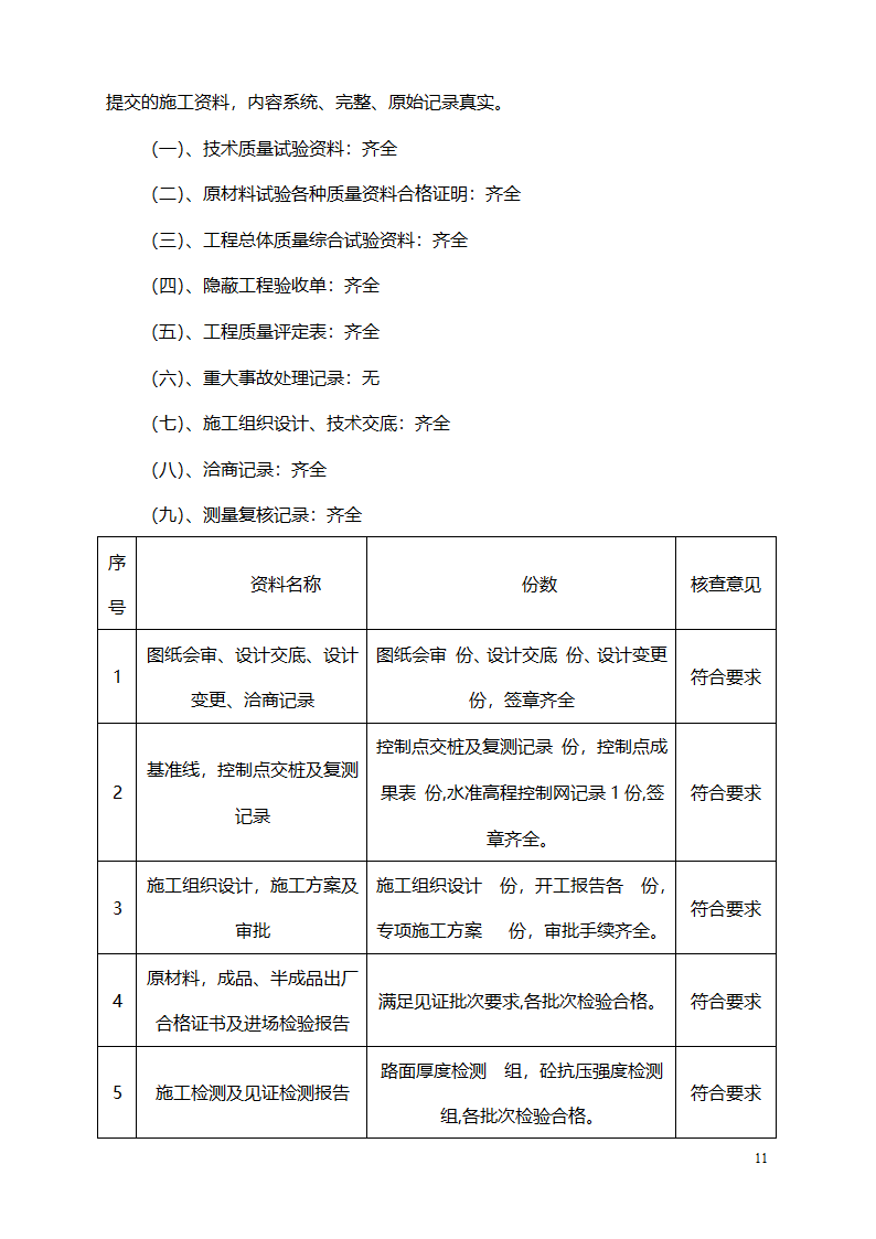 道路桥梁市政监理竣工验收质量评估报告.doc第13页