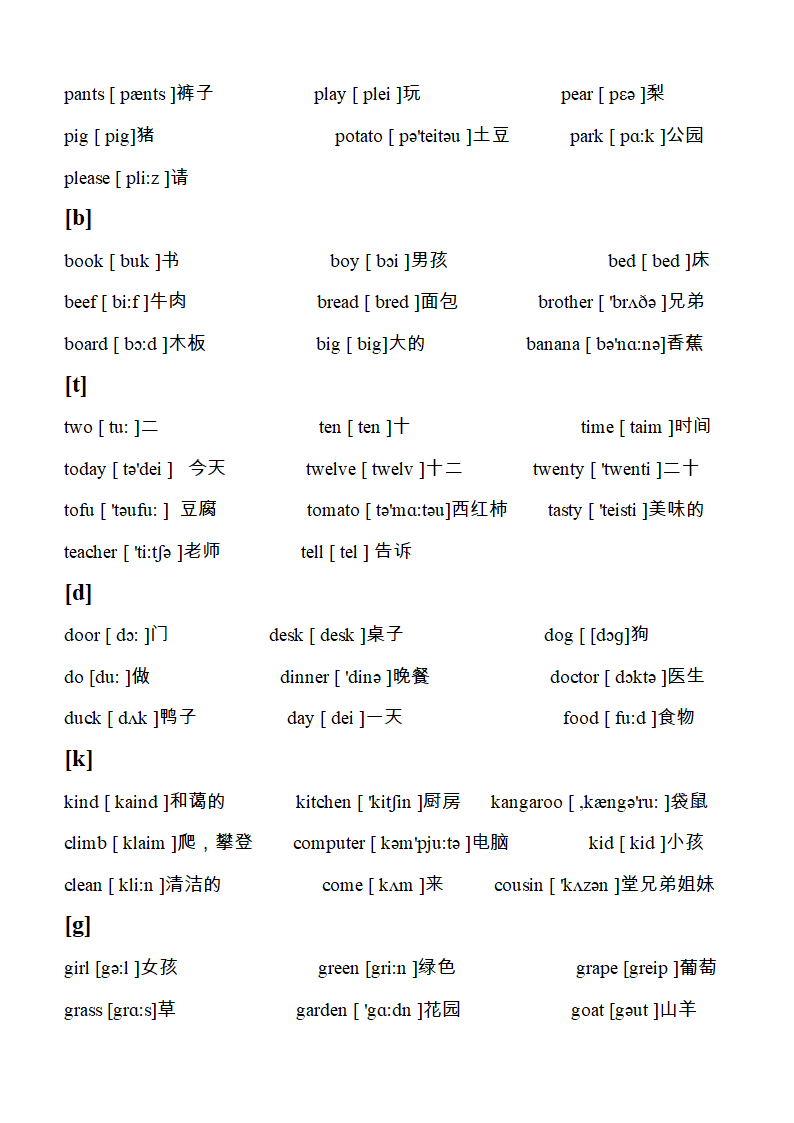 一年级英语音标教学资料.doc第13页