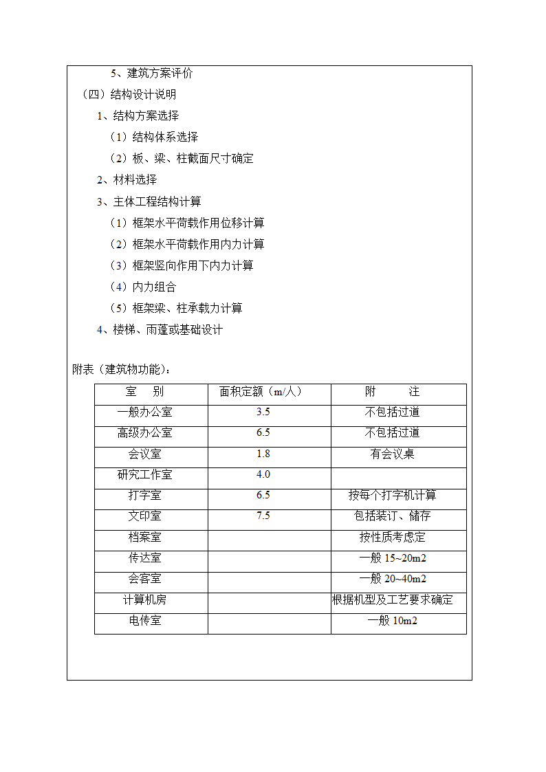 土木工程小高层毕业设计高层办公楼.doc第4页