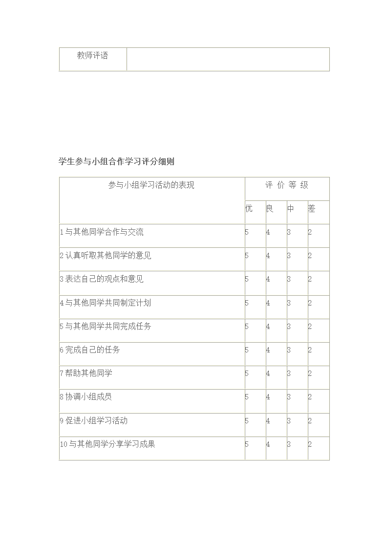 小组合作学习评价表.docx第8页