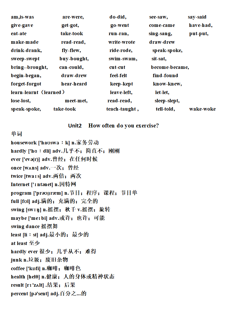 新目标英语八年级上册Units 1-10各单元知识点.doc第8页