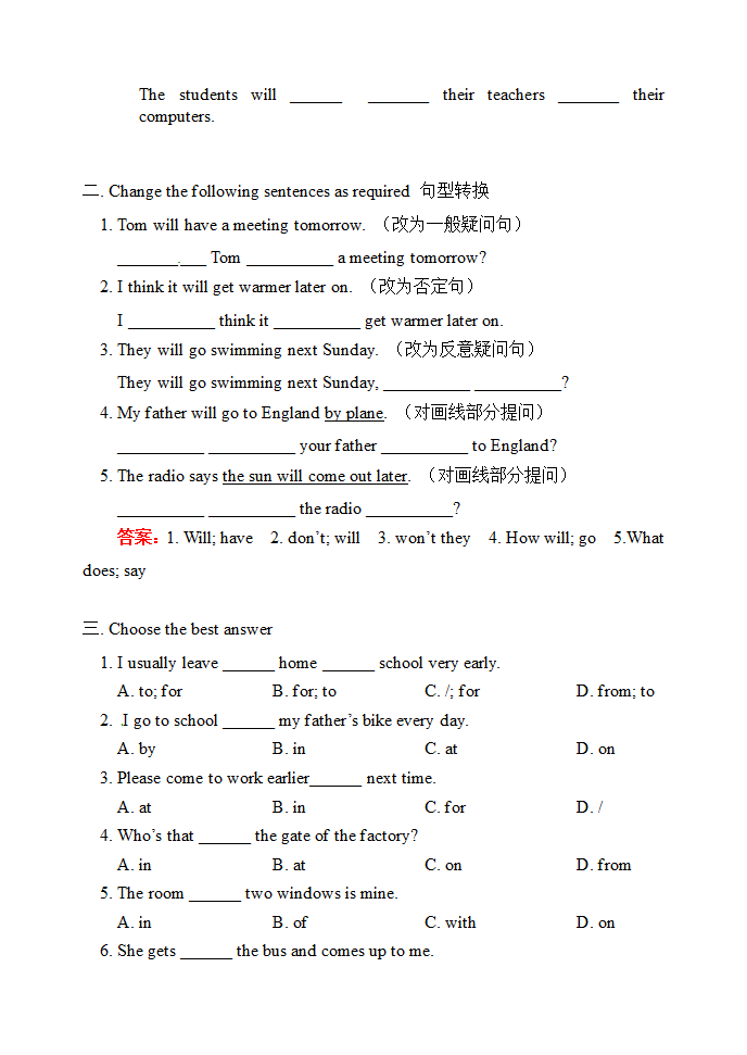 Module 4 Life in the future.doc第5页