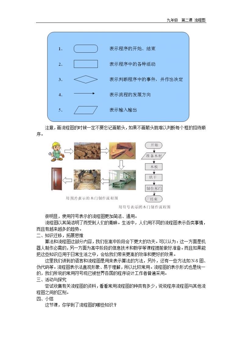 第二课 流程图 教案.doc第2页