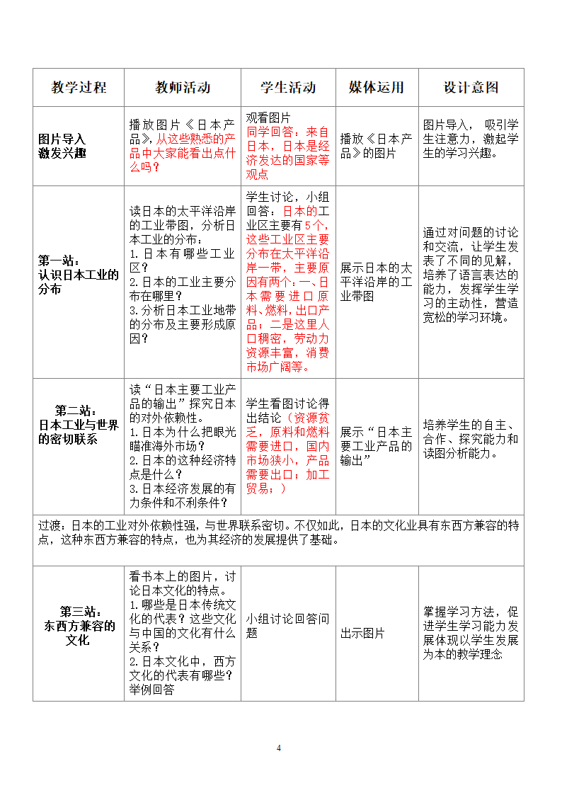 地理第7章我们邻近的国家和地区第节日本第2课时.doc第4页