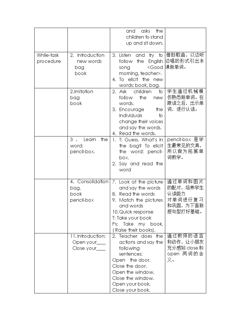 上海版牛津英语一年级上册教案.doc第5页