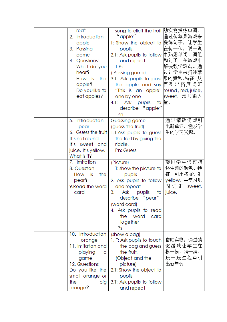 上海版牛津英语一年级上册教案.doc第39页