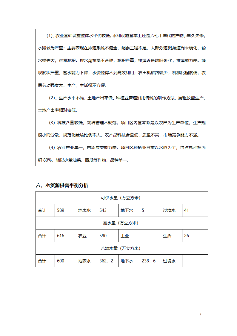 农业综合开发项目申报标准文本.doc第8页